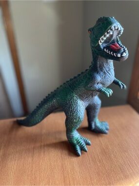 11" Soft Rubber T Rex Dinosaur Tyrannosaurus Toy Figure Squeezable
